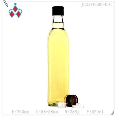 Bottiglia di olio d'oliva da 500 ml