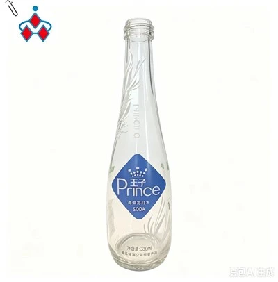 Bottiglia in vetro soda serigrafato da 330 ml